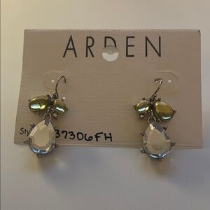 Arden Elegant Silver and Gold Earrings